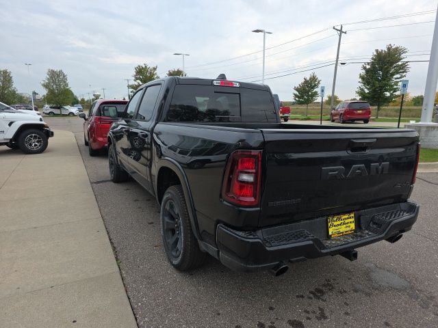 2026 Ram 1500 Big Horn/Lone Star - Diamond Black Crystal Pearlcoat exterior view 10