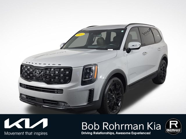 Wolf Gray 2022 Kia Telluride SUV / Crossover All-Wheel Drive 8-Speed Automatic