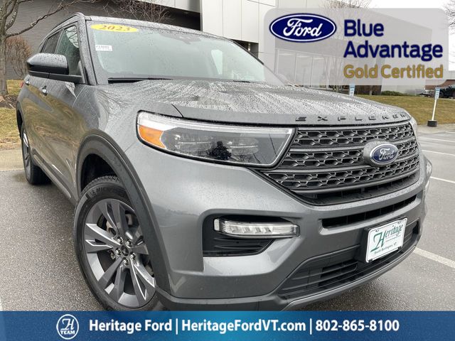 Carbonized Gray Metallic 2023 Ford Explorer XLT AWD SUV / Crossover All-Wheel Drive Automatic