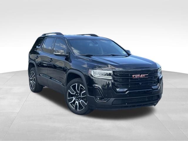 Black (Ebony Twilight Metallic) 2021 GMC Acadia SUV / Crossover Front-Wheel Drive 9-Speed Automatic