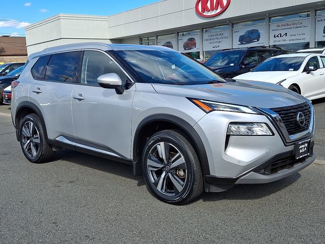 Brilliant Silver Metallic 2021 Nissan Rogue SL AWD SUV / Crossover All-Wheel Drive Continuously Variable Transmission
