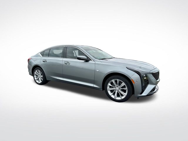 Silver Metallic 2025 Cadillac CT5 Premium Luxury AWD Sedan All-Wheel Drive Automatic