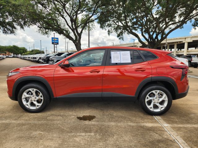 2024 Chevrolet Trax LS Red at Classic Elite Chevrolet Sugar Land