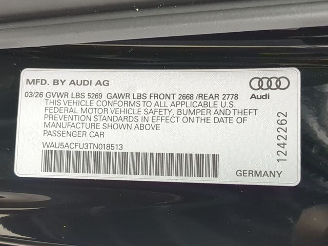 new 2026 Audi A5 car, priced at $57,860