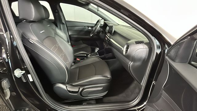 2021 Aurora Black Pearl Kia Forte GT-Line FWD Sedan