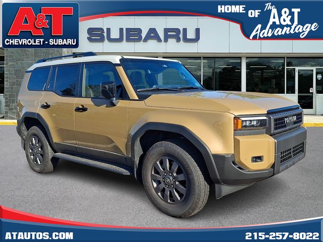 Trail Dust/Gray Scape 2025 Toyota Land Cruiser SUV / Crossover Four-Wheel Drive 8-Speed Automatic