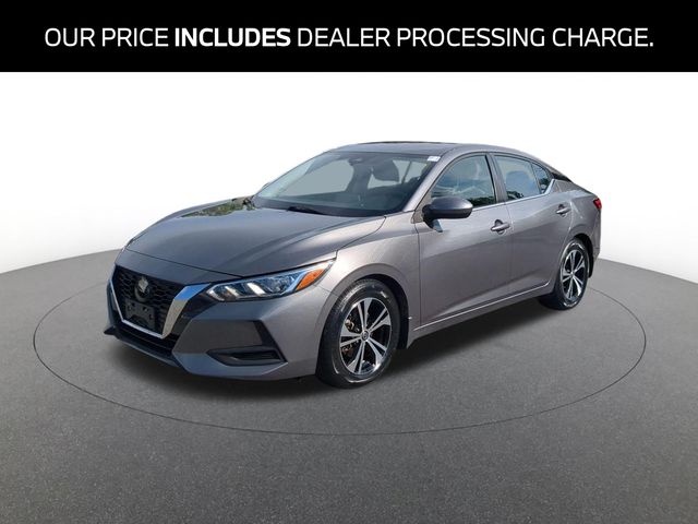 Gray (Gun Metallic) 2021 Nissan Sentra Sedan Front-Wheel Drive Continuously Variable Transmission