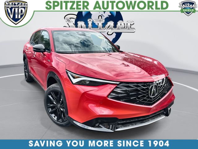 2026 Acura ADX A-Spec Advance Package Red at Spitzer Acura