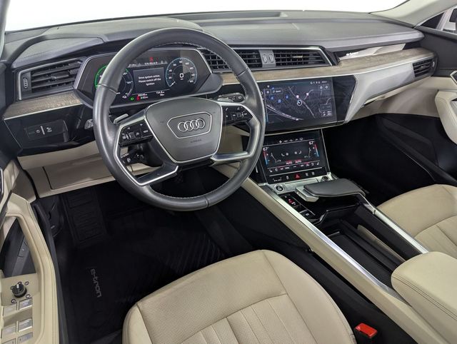 used 2024 Audi Q8 e-tron car, priced at $42,781