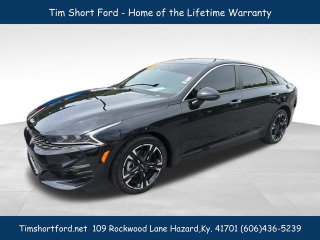 Ebony Black 2023 Kia K5 GT-Line FWD Sedan Front-Wheel Drive 8-Speed Automatic