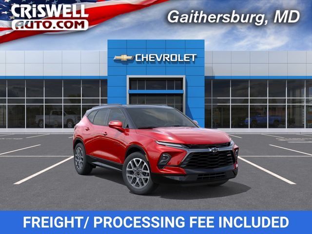 Radiant Red 2026 Chevrolet Blazer SUV / Crossover All-Wheel Drive 9-Speed Automatic Overdrive