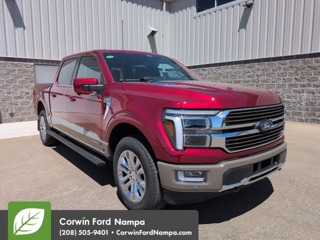 Ruby Red Metallic Tinted Clearcoat 2026 Ford F-150 King Ranch SuperCrew 4WD Pickup Truck Four-Wheel Drive Automatic