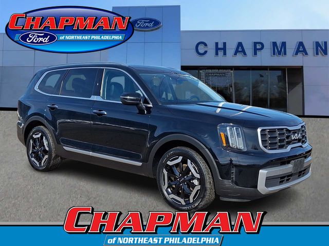 Ebony Black 2023 Kia Telluride S AWD SUV / Crossover All-Wheel Drive 8-Speed Automatic
