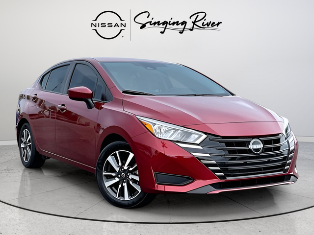 Red (Scarlet Ember Tintcoat) 2024 Nissan Versa Sedan Front-Wheel Drive Continuously Variable Transmission