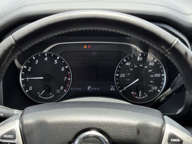 2020 Nissan Titan SL Red at Texan Dodge Chrysler Jeep Ram