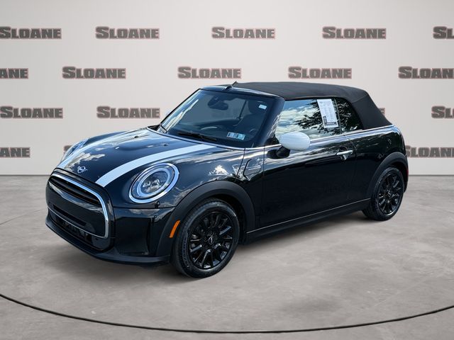 Midnight Black 2024 MINI Cooper Convertible FWD Convertible Front-Wheel Drive 7-Speed Automatic