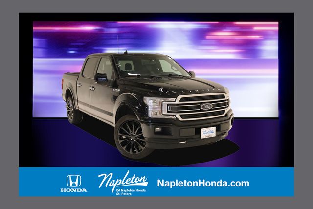 Shadow Black 2018 Ford F-150 Limited SuperCrew 4WD Pickup Truck Four-Wheel Drive Automatic