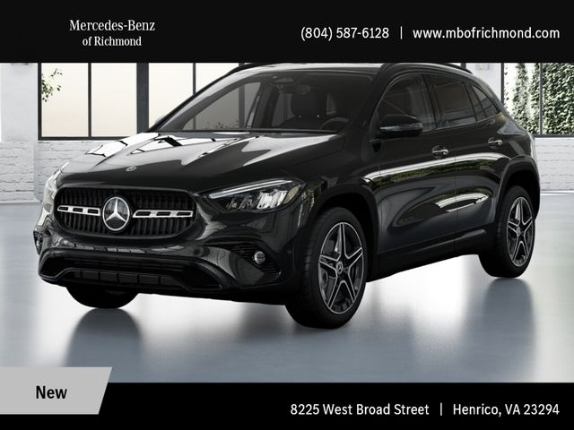 Night Black 2026 Mercedes-Benz GLA SUV / Crossover All-Wheel Drive 8-Speed Dual Clutch