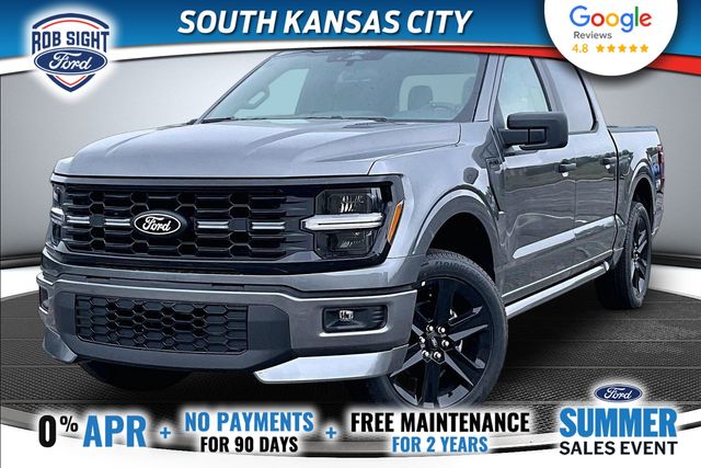 Carbonized Gray Metallic 2026 Ford F-150 Pickup Truck Four-Wheel Drive Automatic