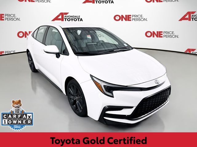 Ice 2023 Toyota Corolla SE FWD Sedan Front-Wheel Drive Continuously Variable Transmission