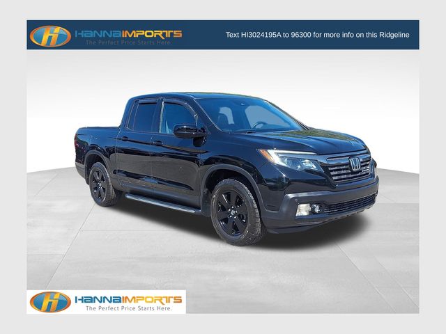 Crystal Black Pearl 2017 Honda Ridgeline Pickup Truck All-Wheel Drive 6-Speed Automatic
