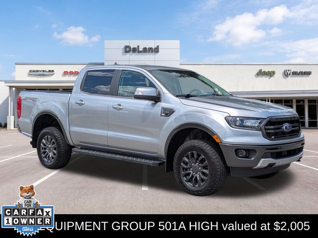 Silver Metallic 2022 Ford Ranger Pickup Truck Four-Wheel Drive Automatic