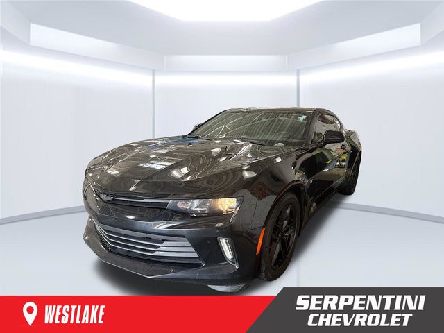 Black 2017 Chevrolet Camaro Coupe Rear-Wheel Drive 8-Speed Automatic