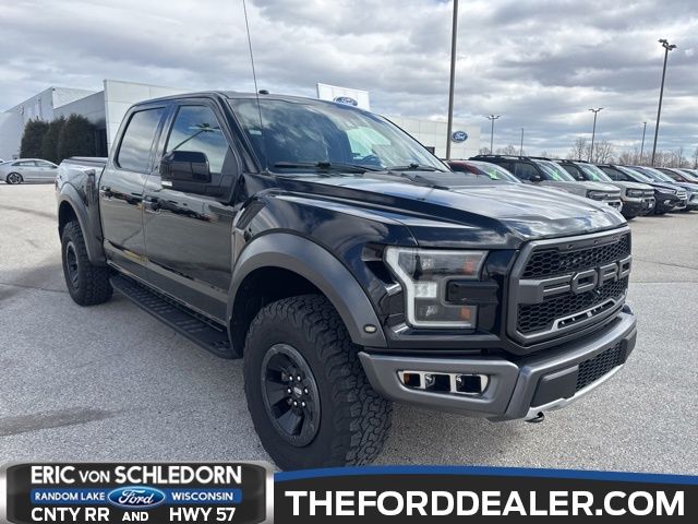 Shadow Black 2018 Ford F-150 Raptor SuperCrew 4WD Pickup Truck Four-Wheel Drive Automatic