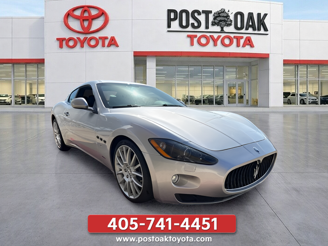 Silver 2009 Maserati GranTurismo Coupe Rear-Wheel Drive 6-Speed Automatic