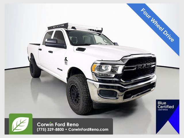 Bright White Clearcoat 2021 RAM 2500 Tradesman Crew Cab 4WD Pickup Truck Four-Wheel Drive 6-Speed Automatic