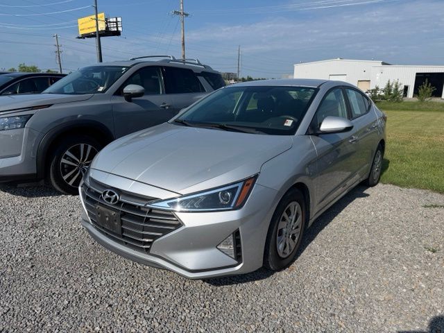 Symphony Silver 2019 Hyundai Elantra Sedan Front-Wheel Drive 6-Speed Automatic