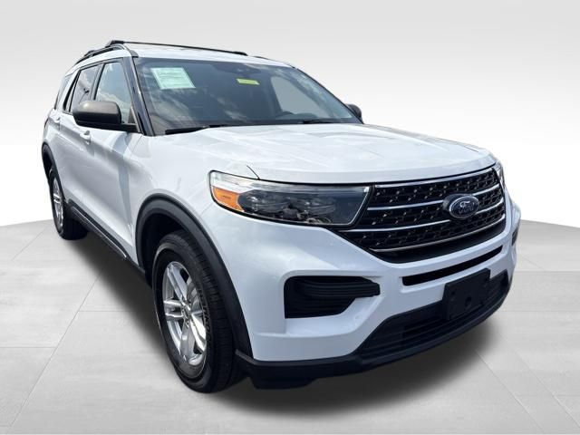 Oxford White 2020 Ford Explorer SUV / Crossover All-Wheel Drive Automatic