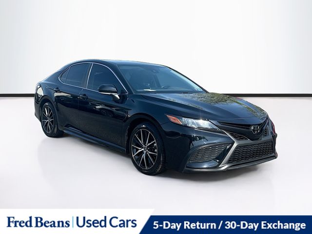 Midnight Black Metallic 2023 Toyota Camry Sedan Front-Wheel Drive 8-Speed Automatic