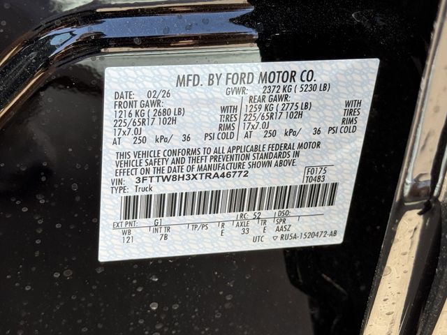 New 2026 Black Ford XLT image 21