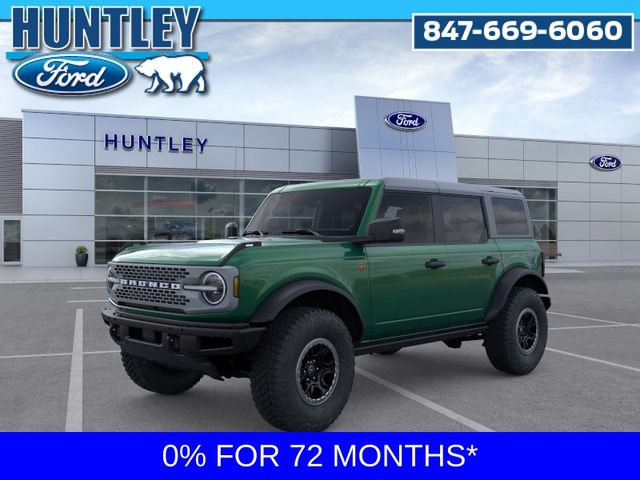 Eruption Green Metallic 2025 Ford Bronco Badlands 4-Door 4WD SUV / Crossover Four-Wheel Drive Automatic