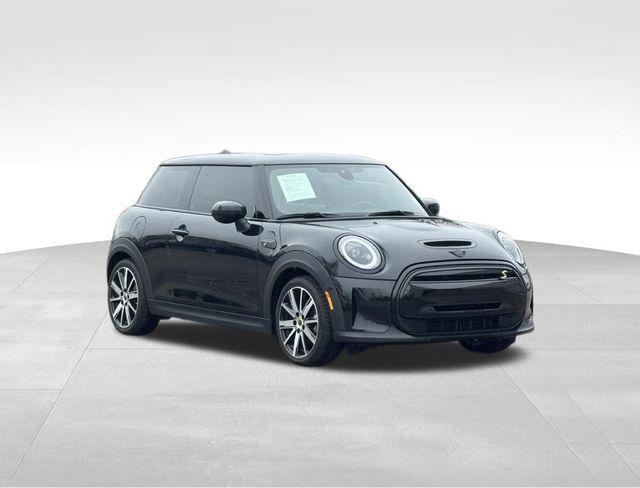 Midnight Black 2023 MINI Cooper SE 2-Door Hatchback FWD Hatchback Front-Wheel Drive 1-Speed Automatic