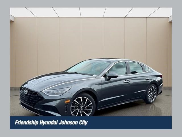 Portofino Gray 2023 Hyundai Sonata Sedan Front-Wheel Drive 8-Speed Automatic