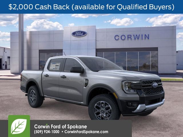 Carbonized Gray Metallic 2026 Ford Ranger Pickup Truck Four-Wheel Drive Automatic