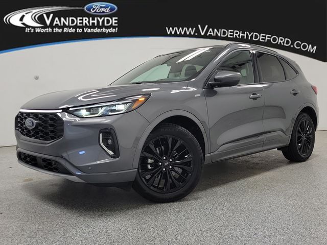Gray Metallic 2023 Ford Escape SUV / Crossover All-Wheel Drive 8-Speed Automatic