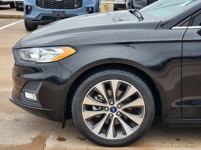 2020 Agate Black Metallic Ford Fusion SE AWD Sedan