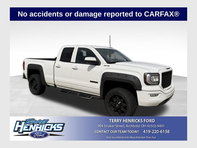 White 2018 GMC Sierra 1500 Pickup Truck Four-Wheel Drive 6-Speed Automatic Overdrive