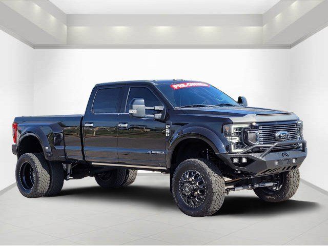 Black Metallic 2020 Ford F-450 Super Duty Pickup Truck Four-Wheel Drive Automatic