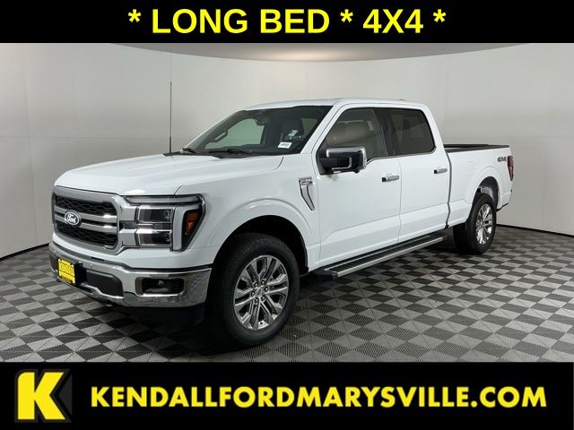 Oxford White 2025 Ford F-150 Pickup Truck Four-Wheel Drive Automatic