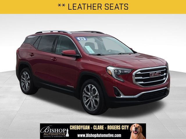 Red Quartz Tintcoat 2020 GMC Terrain SLT AWD SUV / Crossover Four-Wheel Drive 9-Speed Automatic