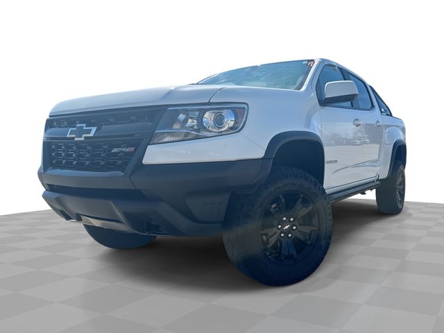 Summit White 2018 Chevrolet Colorado ZR2 Crew Cab 4WD Pickup Truck Four-Wheel Drive 8-Speed Automatic