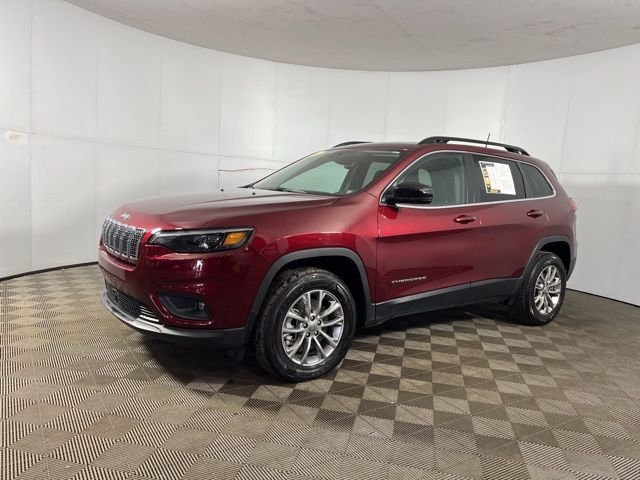 Velvet Red Pearlcoat 2022 Jeep Cherokee Latitude Lux 4WD SUV / Crossover Four-Wheel Drive 9-Speed Automatic