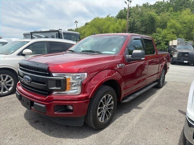 Ruby Red Metallic 2019 Ford F-150 XLT SuperCrew RWD Pickup Truck 4X2 Automatic