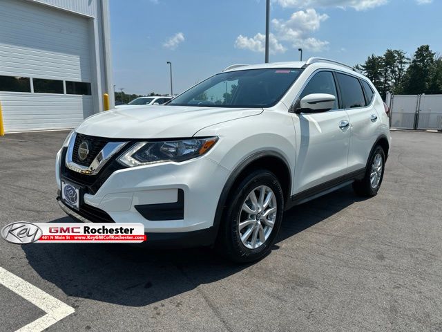 Glacier White 2020 Nissan Rogue SUV / Crossover All-Wheel Drive Continuously Variable Transmission