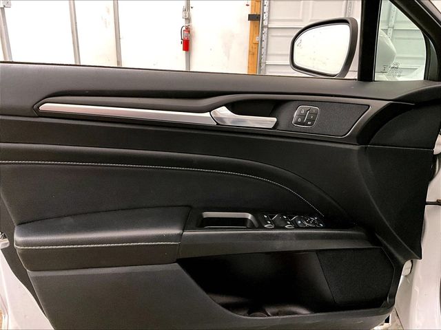2019 Ford Fusion Titanium White at Grove City Ford