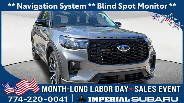 Carbonized Gray Metallic 2026 Ford Explorer SUV / Crossover All-Wheel Drive Automatic